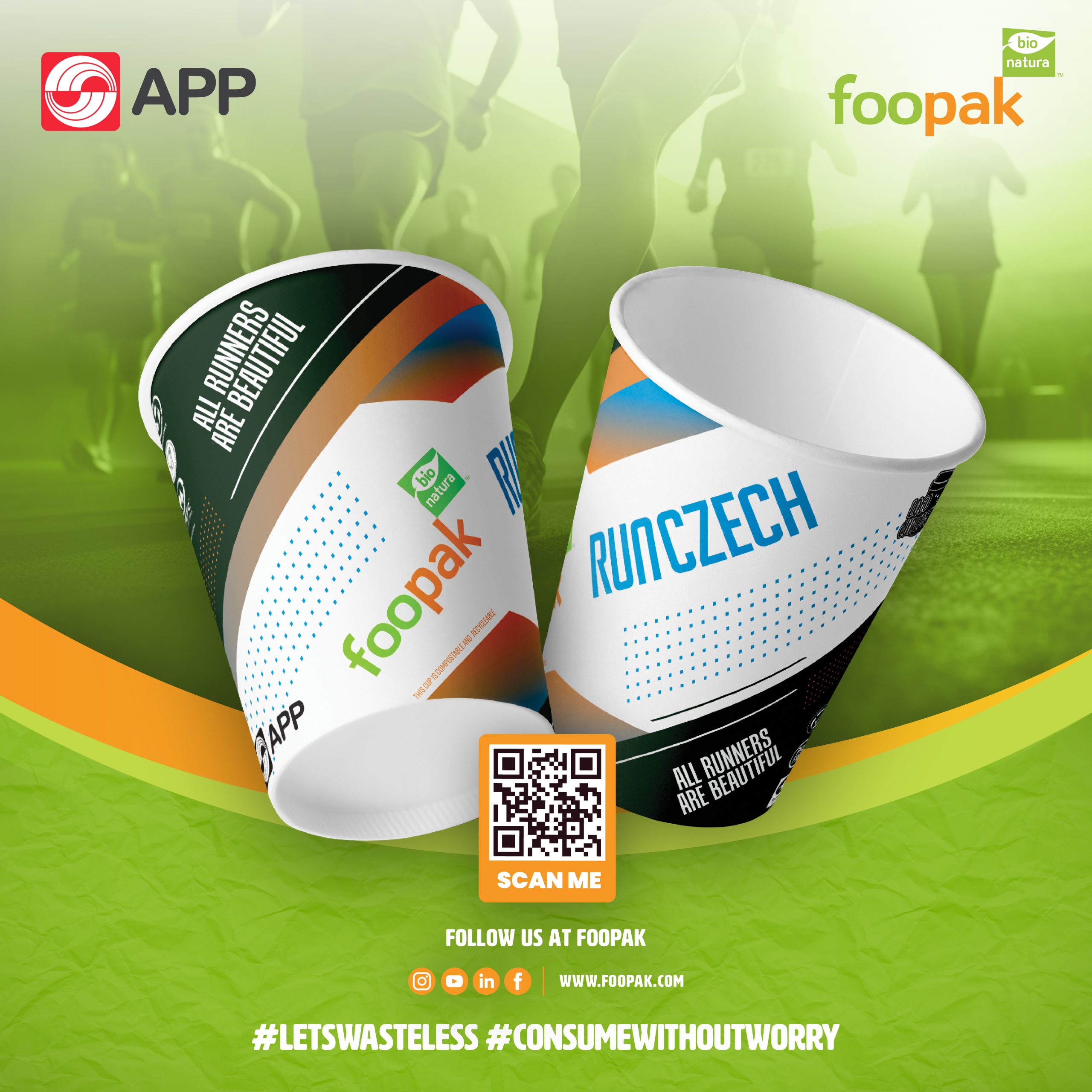 RUN, REFUEL, RECYCLE WITH FOOPAK BIO NATURA
